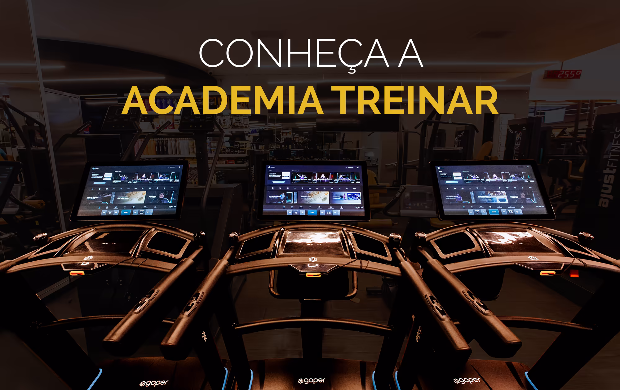 Conheça a Academia Treinar